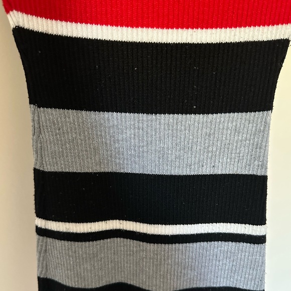 Fitted Striped Casual Dress. Sz Small - Picture 5 of 5